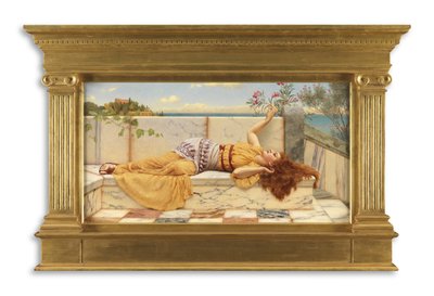 A Happy Awakening by John William Godward
