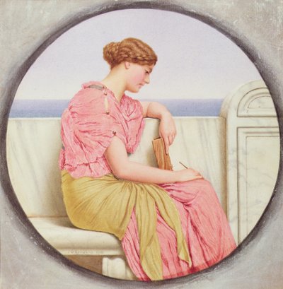 Reflections, 1918 by John William Godward