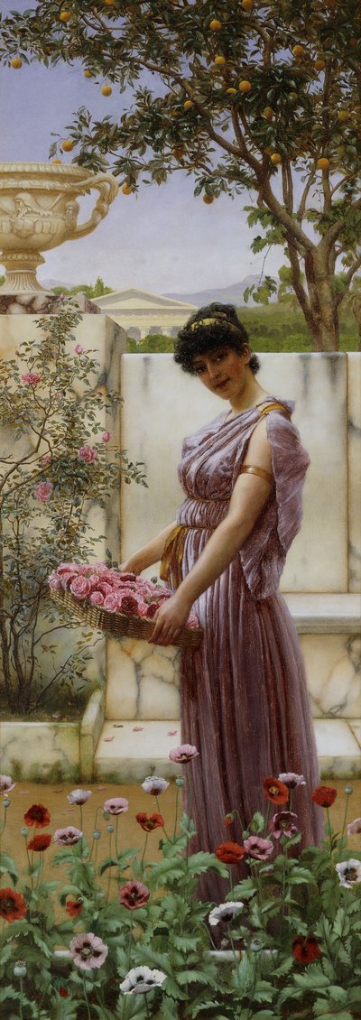 The Flowers of Venus, 1890 by John William Godward