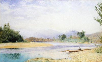 Fishing in the White Mountains by John William Hill