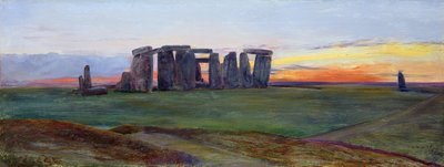 Stonehenge by John William Inchbold