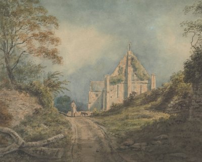 The Abbey Barn, Abbotsbury by John William Upham