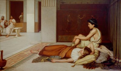 After the Dance by John William Waterhouse