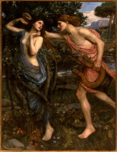 Apollo and Daphne by John William Waterhouse