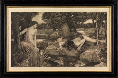 Echo and Narcissus by John William Waterhouse