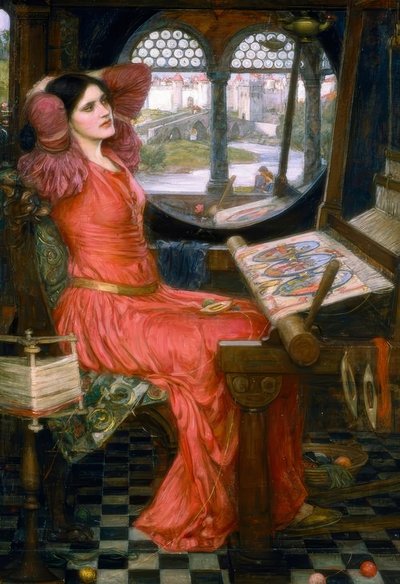 Lady of Shalott by John William Waterhouse