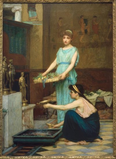 The Household Gods by John William Waterhouse