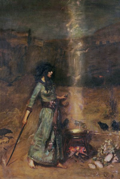 The Magic Circle by John William Waterhouse