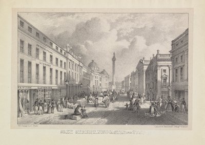 Grey Street, Newcastle by John Wilson Carmichael