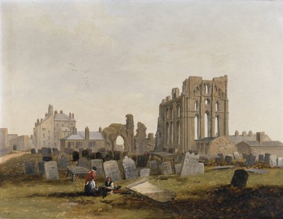 Tynemouth Priory from the East by John Wilson Carmichael