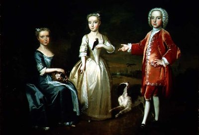 Sherman, Martha and Mary Godfrey by John Wollaston