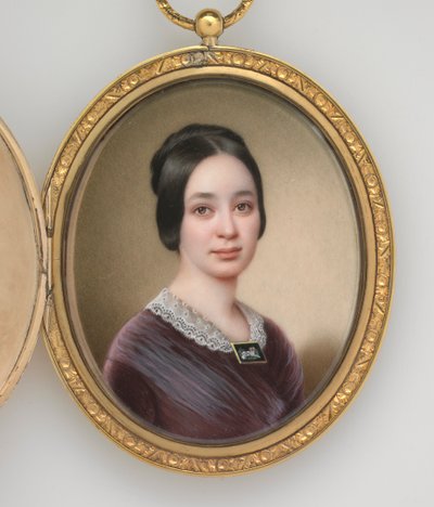 Varina Howell Davis, 1849 by John Wood Dodge