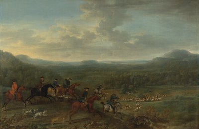 A Fox Hunt by John Wootton