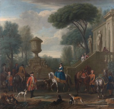 Preparing for the Hunt by John Wootton