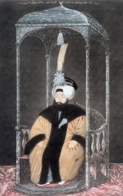 Mahmud II, Ottoman Emperor, 1808 by John Young