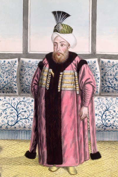 Mustafa II, Ottoman Emperor, 1808 by John Young