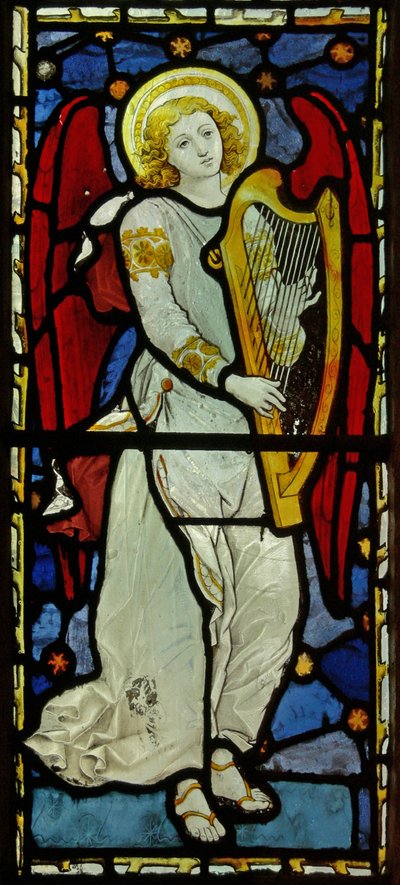 Musical angel by John and Grylls Burlison