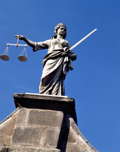Justice by John van the Younger Nost