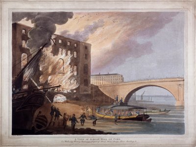 Albion Place, Southwark, London, 1791 by John william Edy
