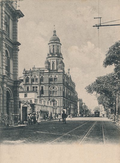 Dalhousie Square, Calcutta by Johnston and Hoffmann