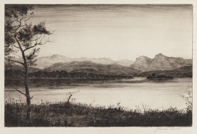 Langdale Pikes, Windermere by Johnstone Baird