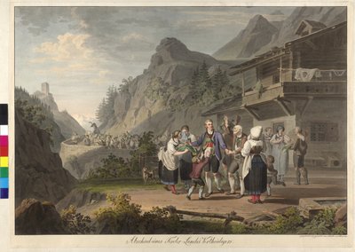 Farewell of the Tyrolese Provincial Defender by Jokob Placidus Altmutter