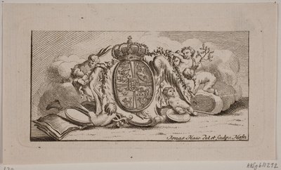 Vignette with Coat of Arms by Jonas Haas