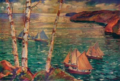 Into the Morning, c1920 by Jonas Lie