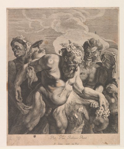 Drunken Silenus by Jonas Suyderhoef