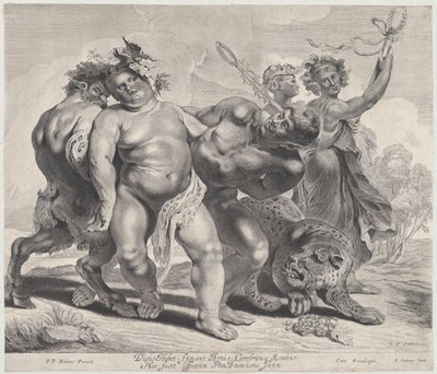 Drunkenness of Bacchus, 1630-57 by Jonas Suyderhoef