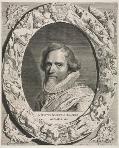 Maurice of Nassau by Jonas Suyderhoef