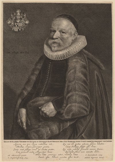 Gillis de Glarges by Jonas Suyderhoff after Michiel van Miereveld
