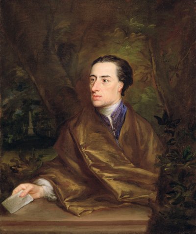 Alexander Pope (1688-1744) by Jonathan Richardson