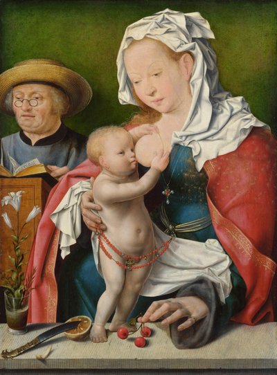 The Holy Family by Joos van Cleve