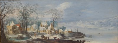 Winter Landscape by Joos de II Momper