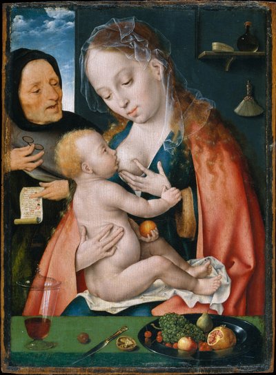 The Holy Family by Joos van Cleve