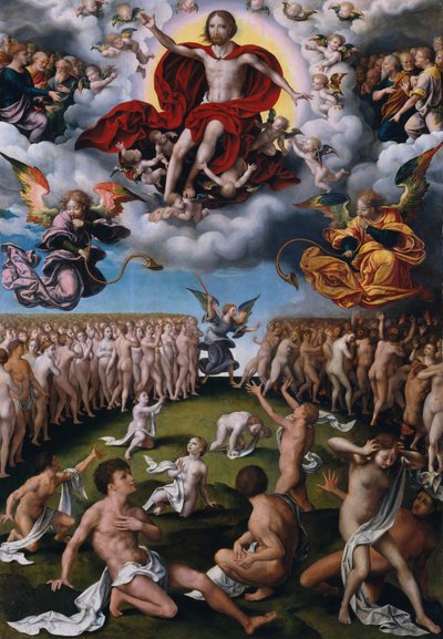 The Last Judgment by Joos van Cleve