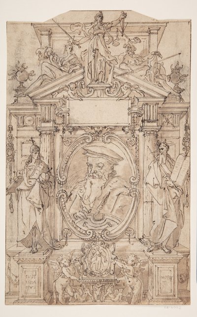 Portrait of Tiberio Deciani by Joos van Winghe