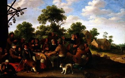 Village Feast by Joost Cornelisz. Droochsloot