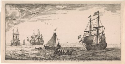 Ships at Sea by Joost van Geel