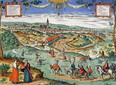 View of Sevilla by Joris Hoefnagel