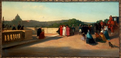Promenade at the Pincio by Joris Ponse