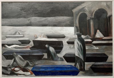 The Cemetery by José Clemente Orozco