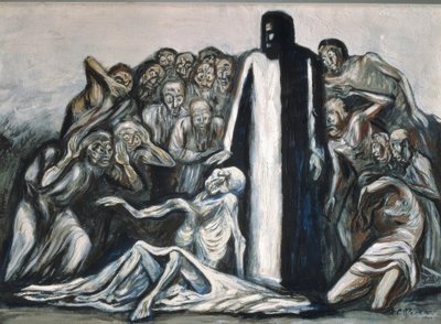 The Raising of Lazarus by José Clemente Orozco