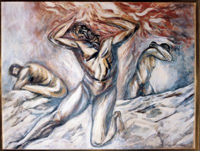 Prometheus by José Clemente Orozco