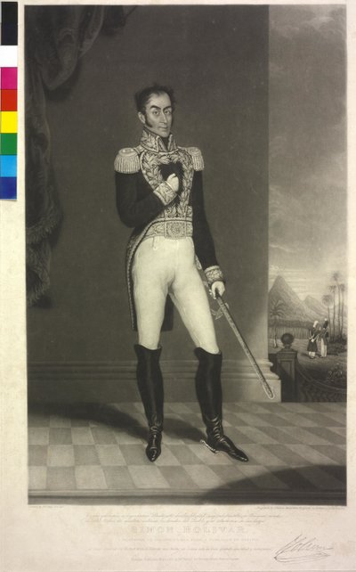 Simon Bolivar by José Gil de Castro