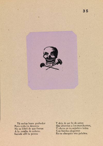 Calavera of the Engraver by José Guadalupe Posada