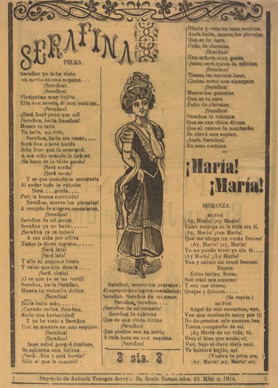 Serafina by José Guadalupe Posada
