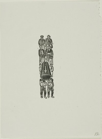 The Burial by José Guadalupe Posada