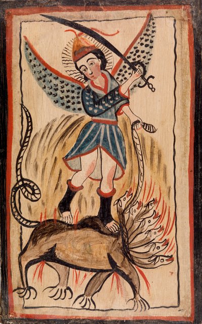 Archangel Saint Michael by José Raphael Aragon